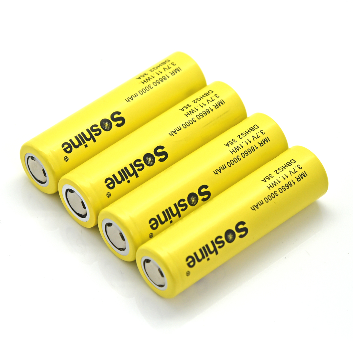 18650 Soshine DBHG2 35A 3000mAh Flat Top High Drain Battery