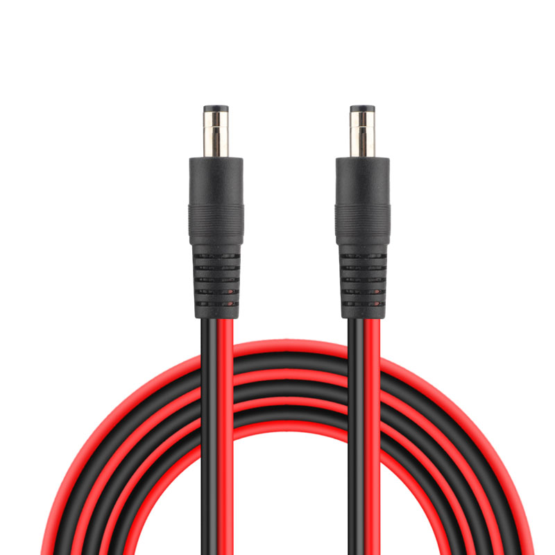 14AWG DC Male to Male 5.5x2.1mm Plug Power Adapter Cable 20A 2468 2mm