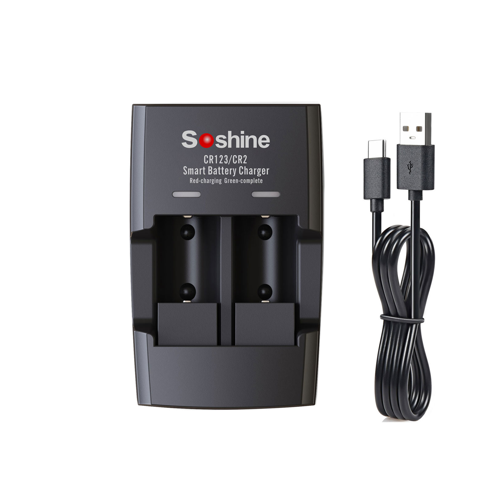 1-2PCS Li-ion RCR123/RCR2 Battery Charger |S5(Li)