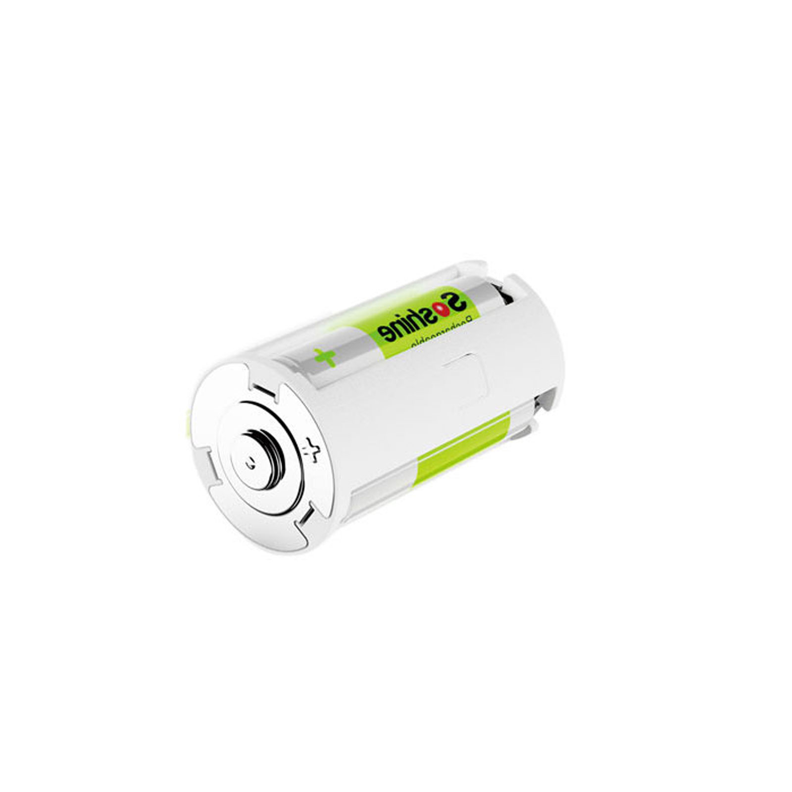 3pc AA to D Size Battery Adaptor Case | 3xAA-D