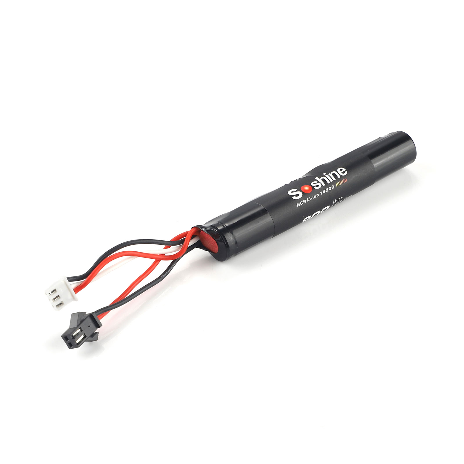 Soshine Battery Pack 7.4V 900mAh Li-ion 14500