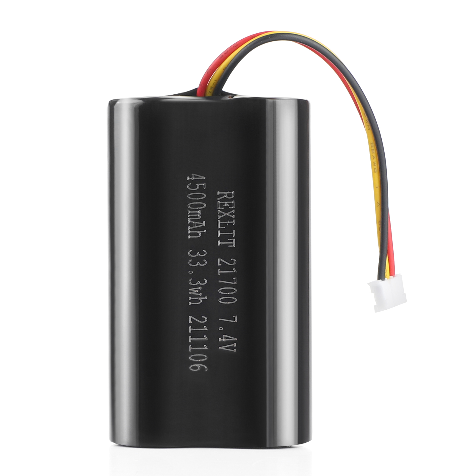 Li-ion Battery Pack 21700 4500mAh Rechargeable 7.4V with plug