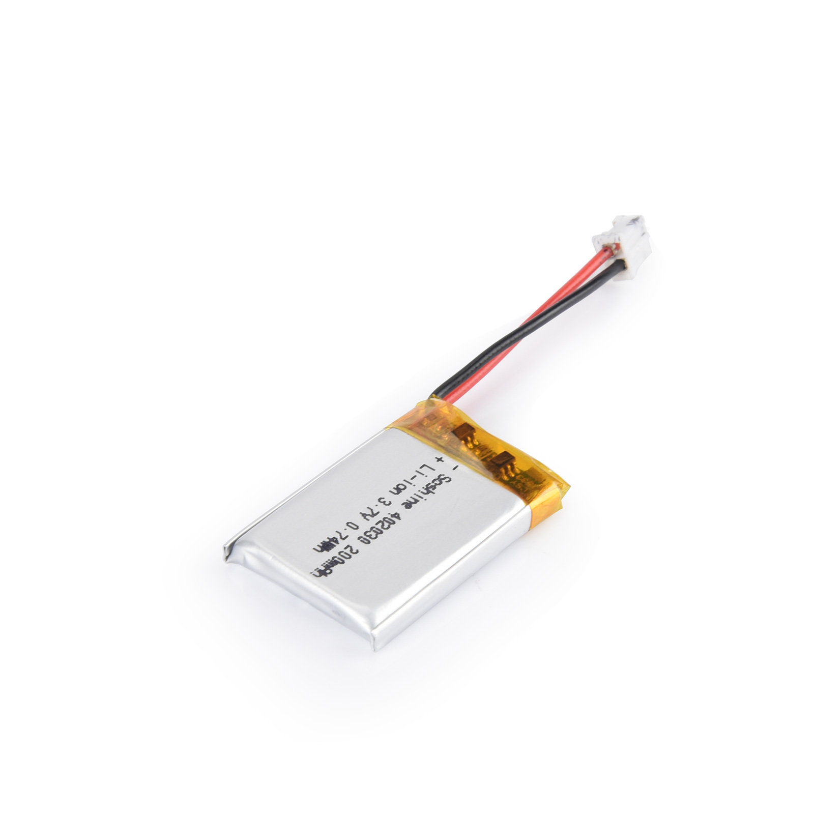 402030 Lipo Battery 3.7V 200mAh Lithium-ion Polymer Battery Pack with PH2.0mm JST Connector